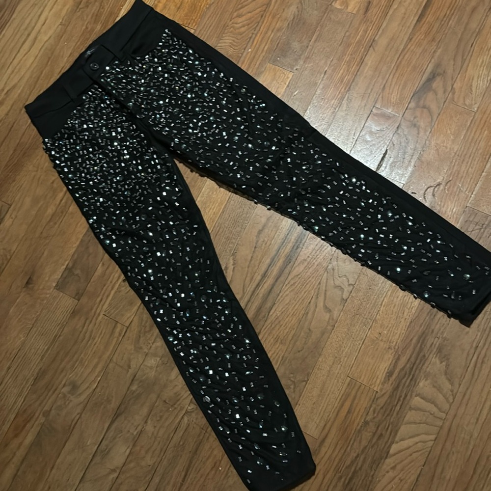 Amazing Rhinestone covered jeans! 7 for All Mankind